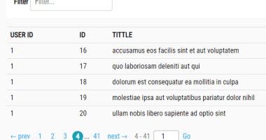 Image result for Jsfiddle Pagination Style
