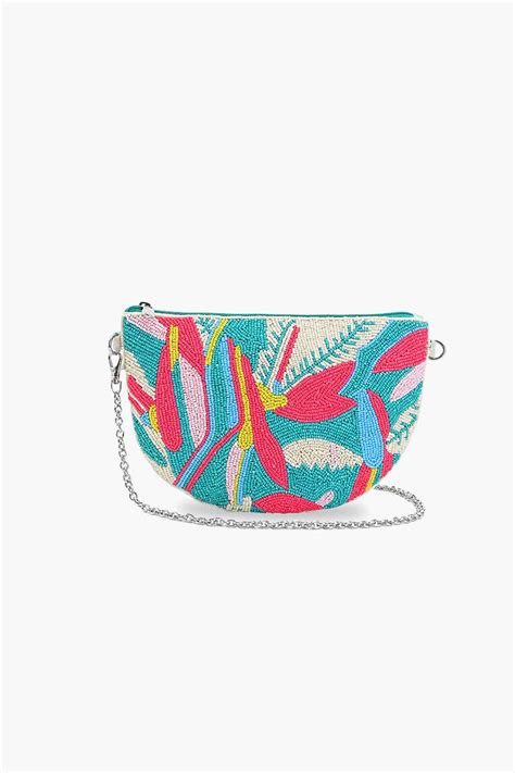 Buy Tropical Paradise Embellished Crossbody Bag Online – bohogirl.in