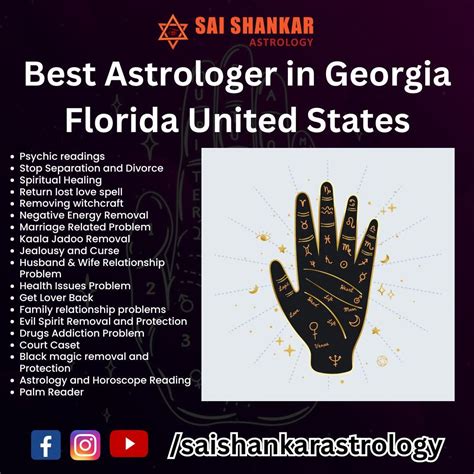 Best Astrologer in Georgia Florida United States - saishankar astrology ...