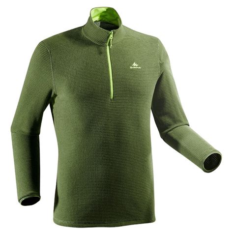 Buy Men's Fleece Online | Khakhi Green Fleece for Men | Decathlon.in