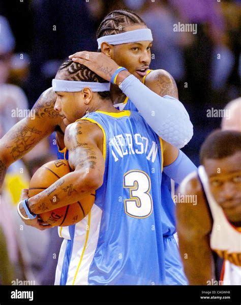 Allen iverson nuggets hi-res stock photography and images - Alamy