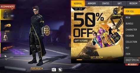 Garena provides 50% off on Free Fire MAX gift store