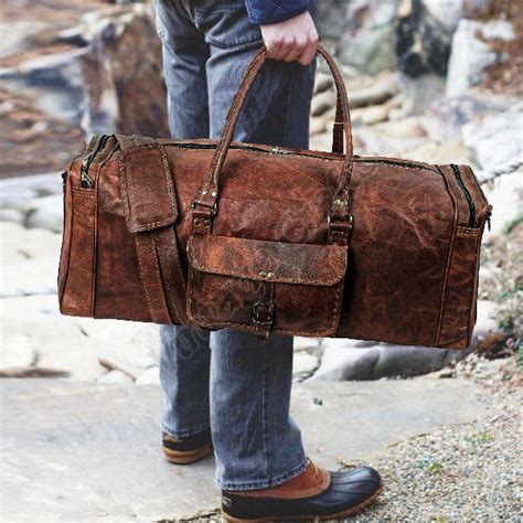 Leather Duffle Bags Manufacturer Exporter Supplier from Udaipur India