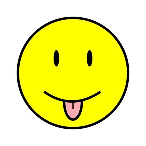 Vektor-Satz von Emoticon-Zeichen Emoji-Gesichts-Symbol mit isolierten ...
