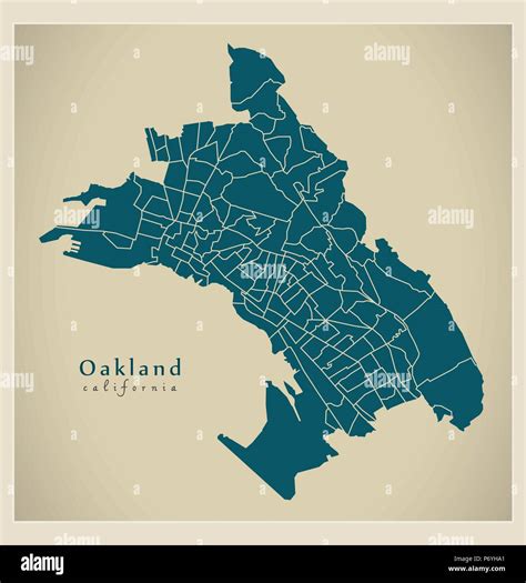 Oakland California Map By County Oakland Geology Puzzles | Oakland