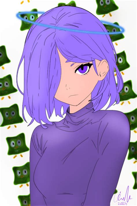 Duolingo Lily by MysticVi on DeviantArt