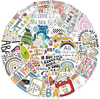 HJHEJST 50Pcs ABA Stickers Applied Behaviour Analysis India | Ubuy