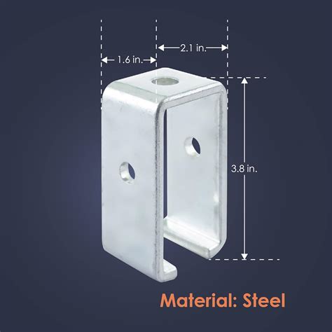 Buy Newhouse Electric Channel Trolley Track Intermediate Support Hanger ...