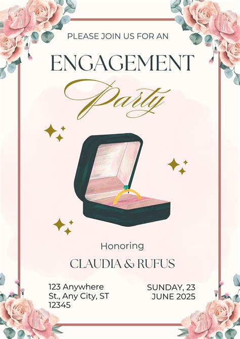 32+ Free Engagement Templates