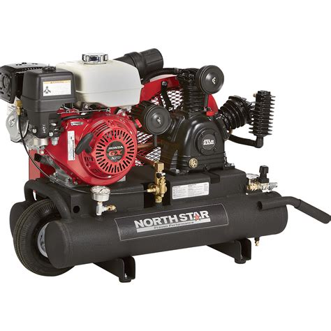 NorthStar Gas-Powered Air Compressor — Honda GX270 OHV Engine, 8-Gallon ...