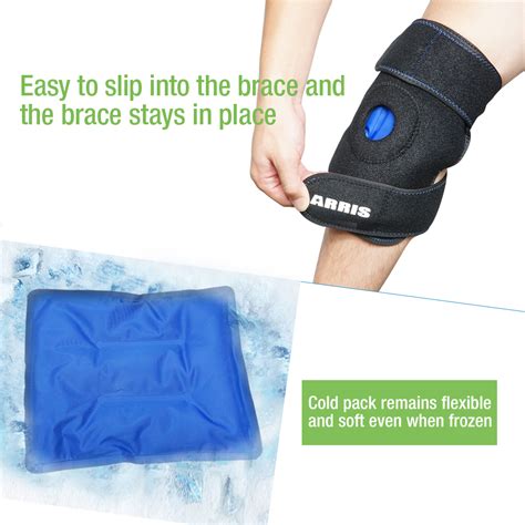 Arris Knee Ice Pack, Hot Cold Therapy Knee Wrap Ice Knee Brace for ...