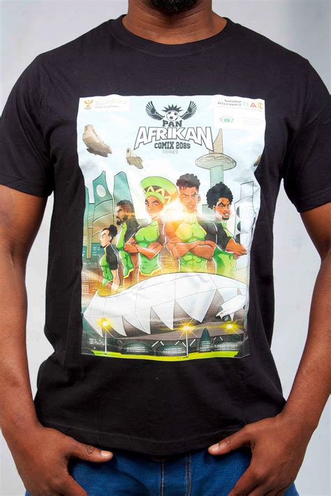 The Return of the Legends FS2Tshirt – Pan Afrikan Comix 2085 Series