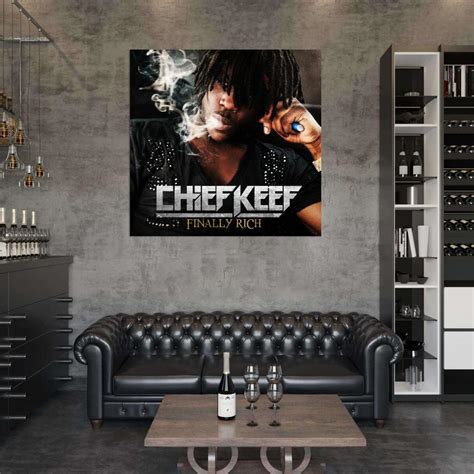 Finally Rich Chief Keef Album Cover Chief Keef CD + Vinyl COLLECTION