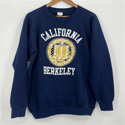 Cal Sweatshirt Adult XL Blue UC Berkeley Golden Bears NCAA Crew Neck ...