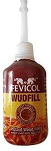 Pidilite Fevicol Wudfill Instant Wood Filler when used with saw dust ...