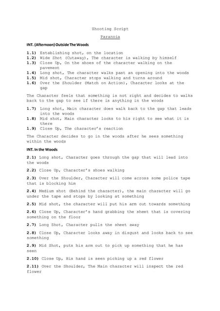 Image result for Shoot Out Script