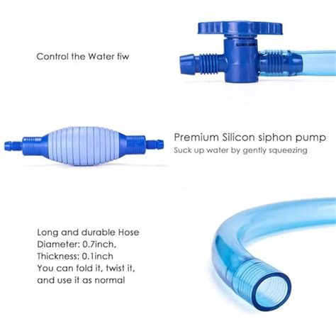 BOYU Gravel Siphon Pump With Flow Control – cloningaquapets