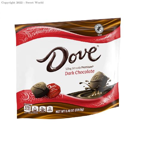 040000525363 - Dove Promises Dark Chocolate Candy - 8.46 oz Bag