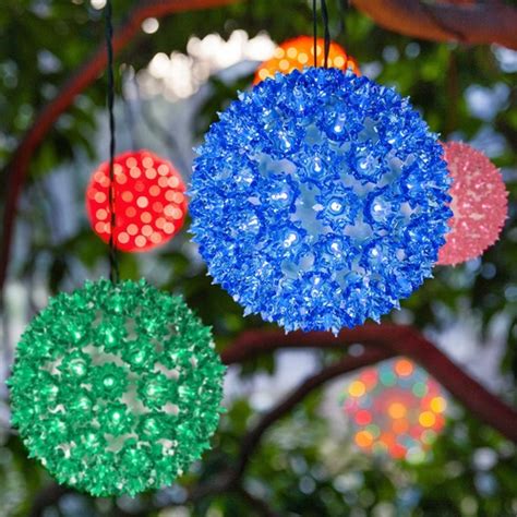 Image result for Blue Sphere LED Net Lights