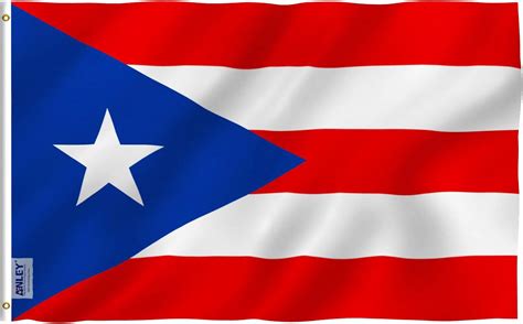 Anley Fly Breeze 3x5 Foot Puerto Rico Flag - Vivid India | Ubuy