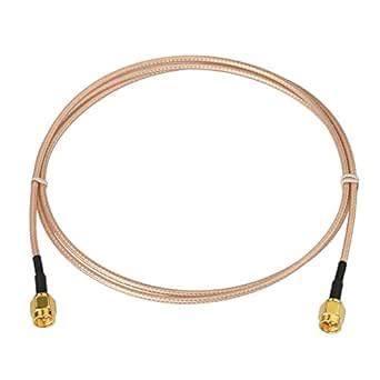 Bingfu SMA Male to SMA Male RG316 Coaxial Jumper Cable 1m 3 feet for ...