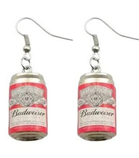 Beer Can Earrings, Alcohol Earrings, Beer Lover Earrings, Bud Light Earrings, Budweiser Earrings ...