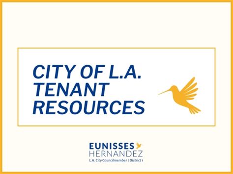 Renter Rights in Los Angeles | Council District 1 Welcome Site
