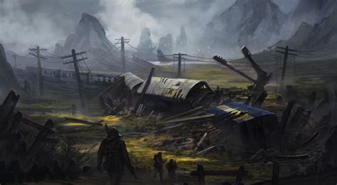 Download Sci Fi Post Apocalyptic 4k Ultra HD Wallpaper by Bram Sels