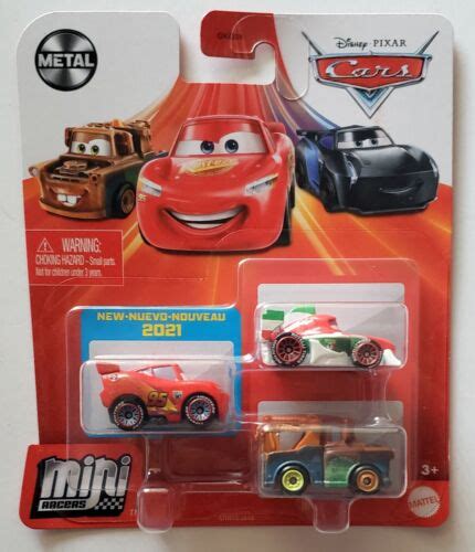 Disney Pixar Cars Mini Racers - McQueen, Mater, India | Ubuy