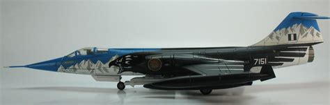 Olympus Greek Hellenic Air Force F-104G model plane