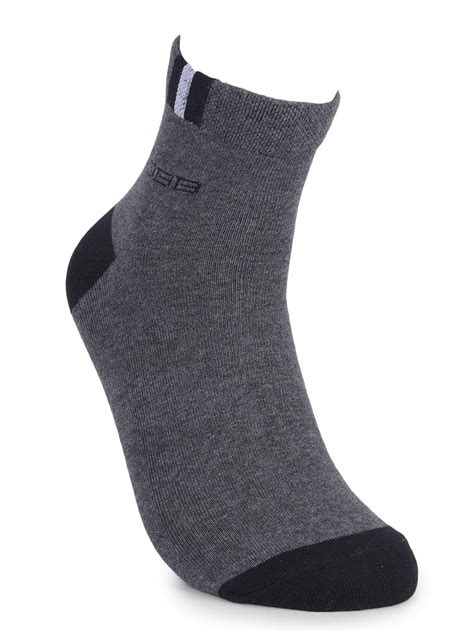 Experience Comfort and Style with Cobb Dark Grey Ankle-Length Socks ...