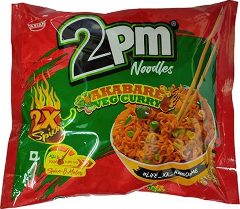 2pm 2X Hot & Spicy Akabare Ramen Vegetarian Noodles from Nepal Instant ...