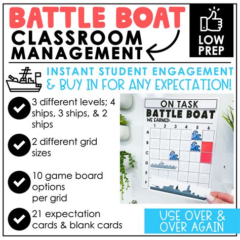 Classroom Behavior Management - Battle Boat Classroom Management Game ...