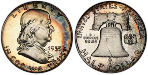 1955 50C (Proof) Franklin Half Dollar - PCGS CoinFacts
