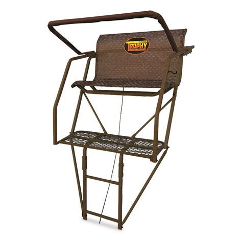 Trophy Treestands Everlast 16' 2-Man Ladder Tree Stand | Sportsman's Guide
