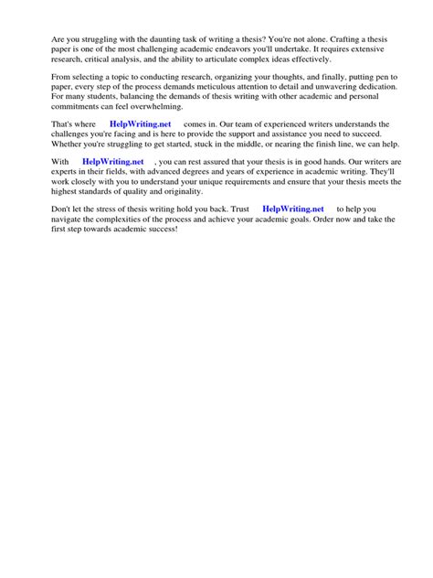 Image result for Thesis Paper Introduction Examples