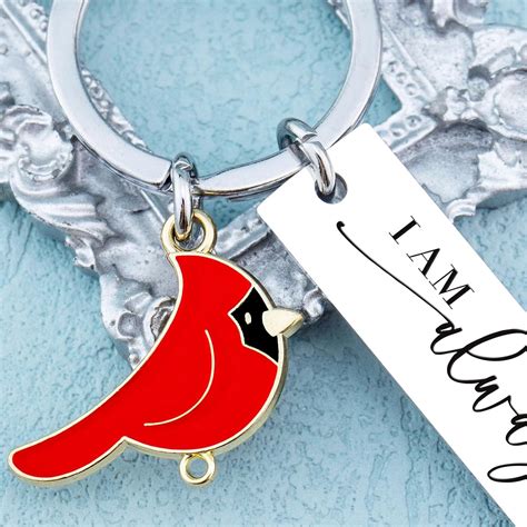igvean Cardinal Keychain Bereavement Gifts Sympathy India | Ubuy