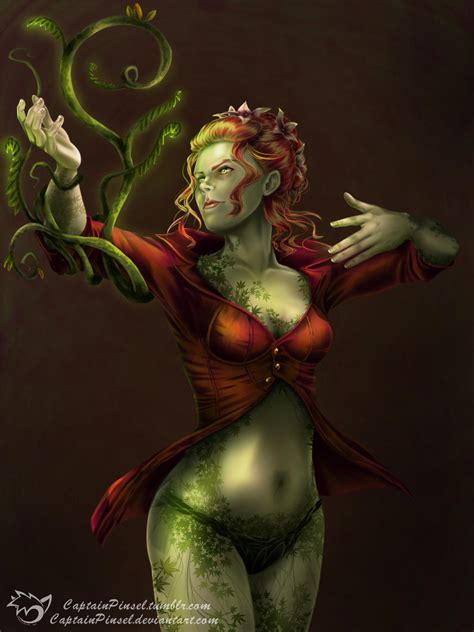 .: Batman Arkham Knight - Poison Ivy :. by CaptainPinsel on DeviantArt