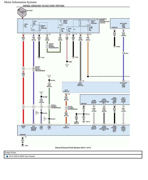 Dodge and Ram Truck 4500 and 5500 Cab Chassis Wiring Diagrams 2018