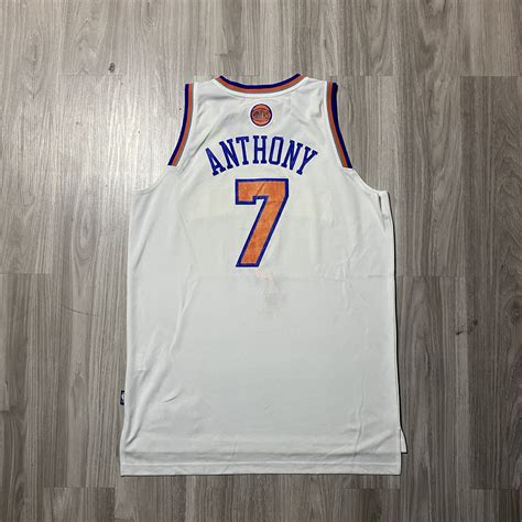 Adidas New York Knicks ( Nueva York ) Carmelo Anthony #7 Jersey NBA ...