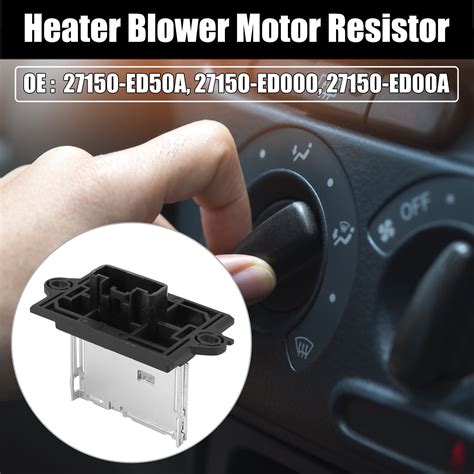 Buy Heater Blower Motor Fan Speed Control Resistor 27150-ED50A for ...