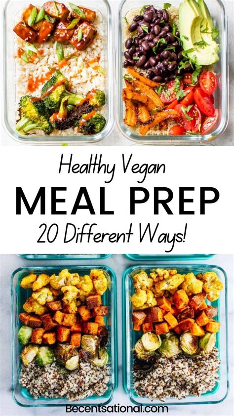 VEGETARIAN MEAL PREP IDEAS | Vegetarian meal prep, Vegetarian recipes ...