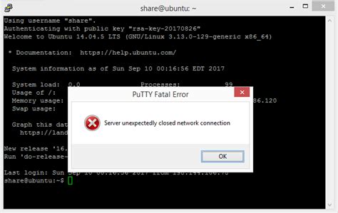 Image result for Putty Connection Issues