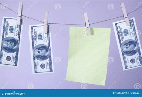 US Dollar Bills and Clean Blank of Notebook with Free Space for Text ...