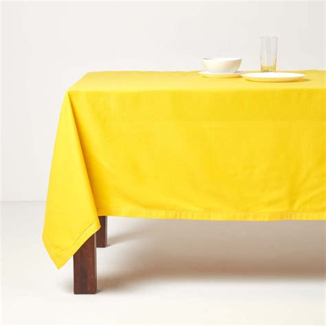 Yellow Tablecloth 140 x 180 cm
