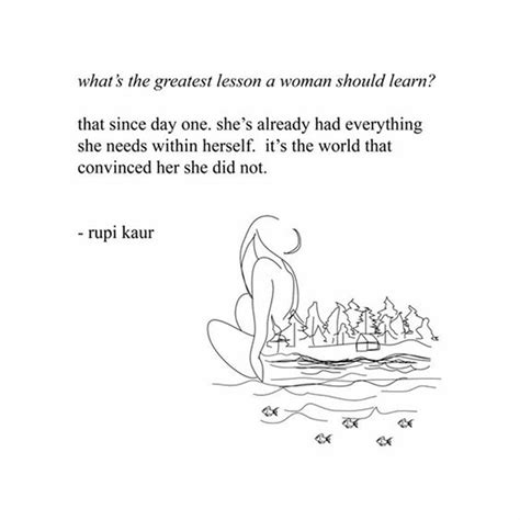 24 Empowering Short Poems From Feminist Poet Rupi Kaur - Onedio