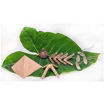 HutSteine 12 Inch Giza Copper Meditation Pyramid Connectors - India | Ubuy