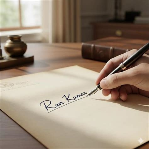 गलत Signature बिगाड़ सकता है काम, जानें पहला अक्षर कैसा होना चाहिए ...