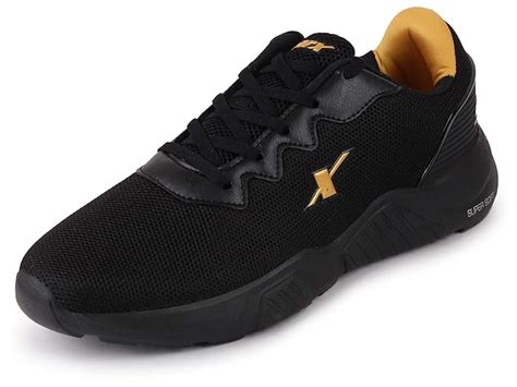 Sparx Mens SM 648 | Enhanced Durability & Soft Cushion | Black Running ...