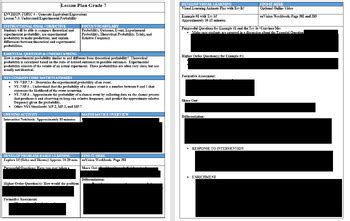 Image result for Probability Lesson Plan 7th Grade